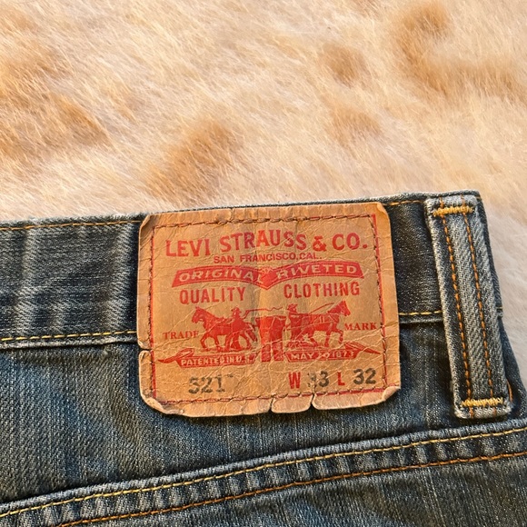 Levi’s 521 Slim Taper Jeans Men’s 33x32 - Picture 3 of 7